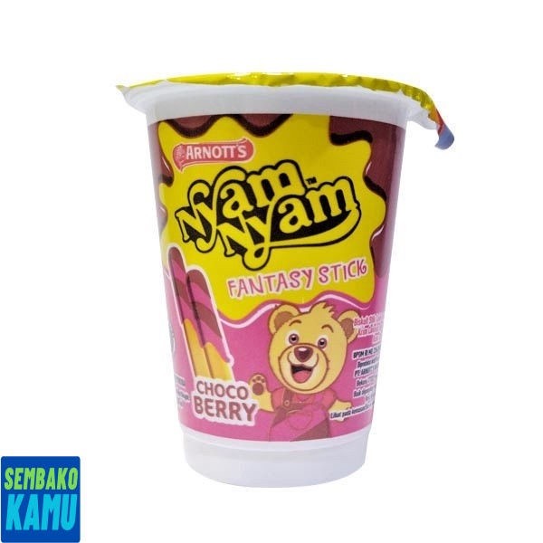 

Nyam Nyam Fantasy Stick Chocoberry 25 gr