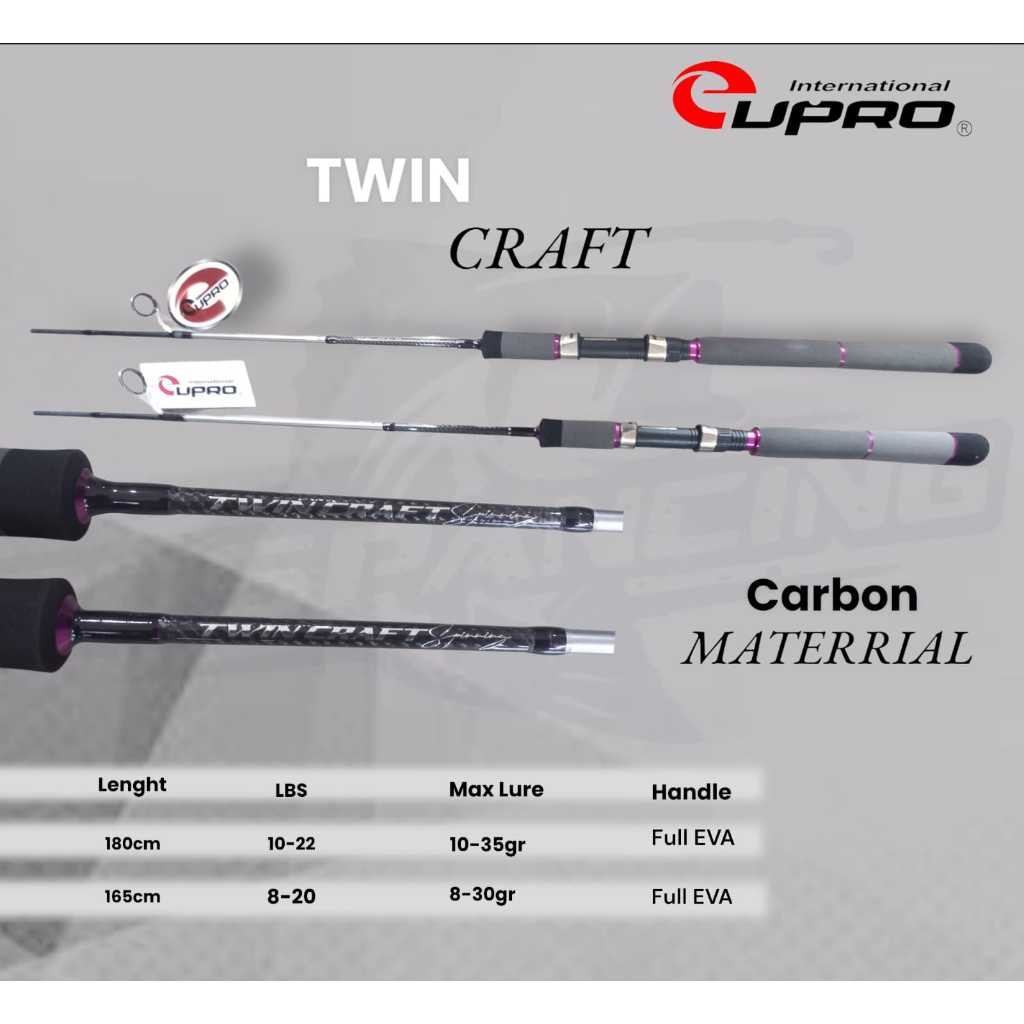 Joran Eupro Twin Craft XDG2 602MH/562m - Spinning