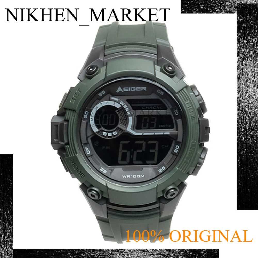 NIKHEN Eiger Jam Tangan 910005090 Helicon Watch - Green