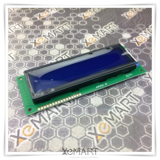 LCD Character 20x4 JHD204A 5V Blue Backlite HD44780 Biru JHD