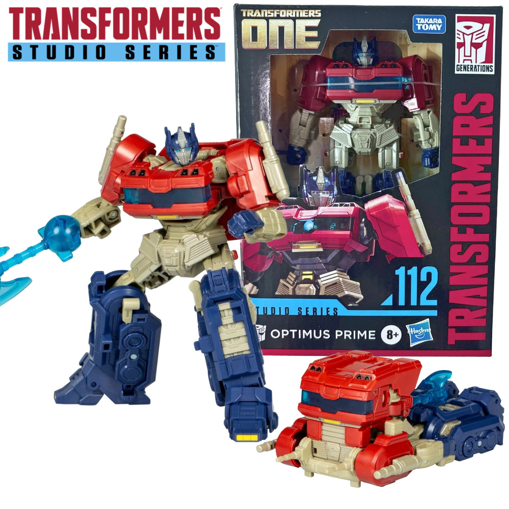 In Stock Transformers Studio Series SS 112 Optimus Prime Transformers One Deluxe Action Figure Model