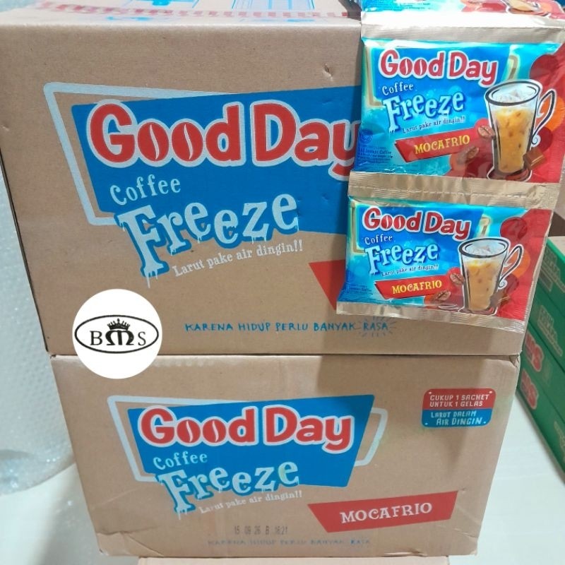 

Good Day Freeze Mocafrio (1 Dos = 12 renteng) / 120 sachet