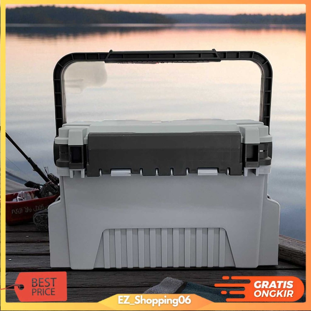 TaffSPORT Kotak Perkakas Pancing Fishing Tackle Box Double Layer - JF-31