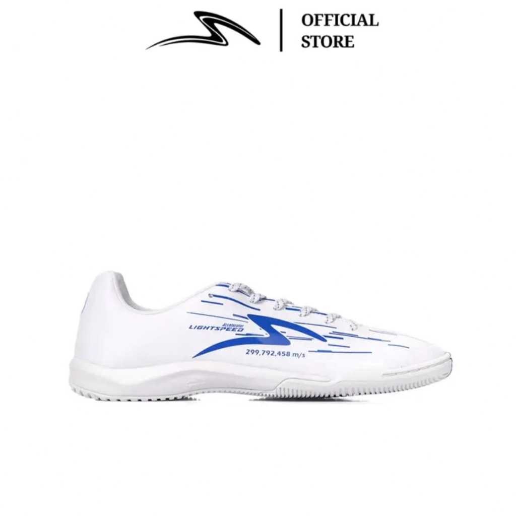 Specs Sepatu Futsal SPECS Lightspeed Reborn Accelerator in White Dazzling Blue