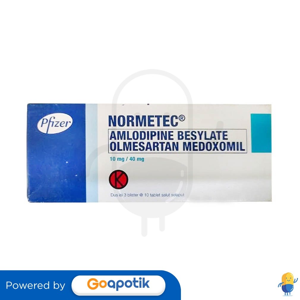 Normetec 10/40 Mg Box 30 Tablet