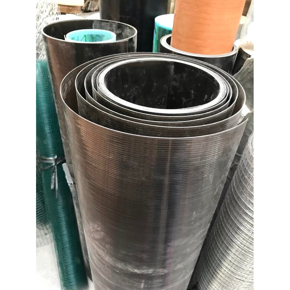Plat fiber hitam garis/ plat fiber pagar/ penutup pagar/ plat fiber - 1. Hitam garis