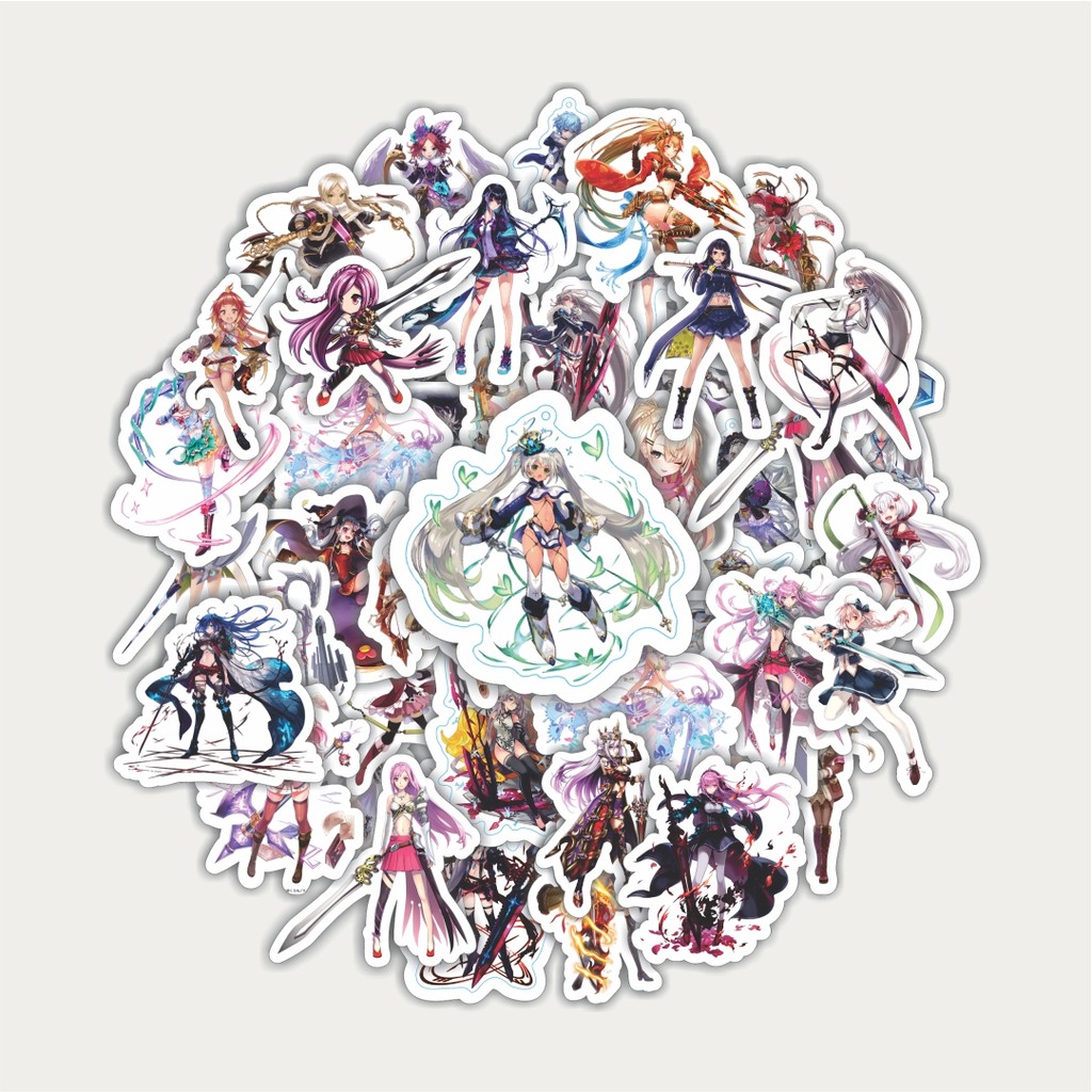 

Sticker Pack Stiker Game Series Phantom Of The Kill Karakter Mix 1 | Sticker TUMBLR | Stiker LAPTOP KOPER HELM