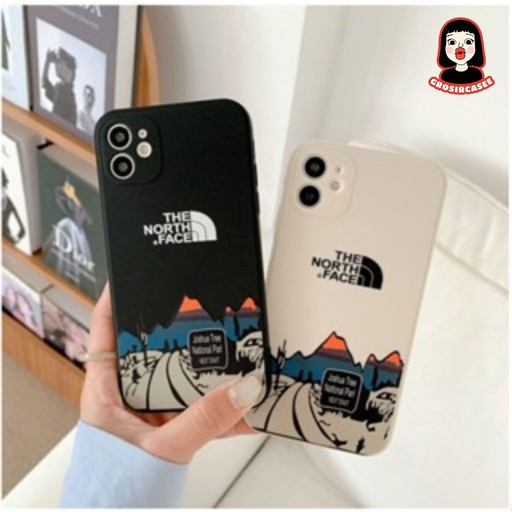 LENS PROTECTOR PRINTING N*rth face case oppo reno 6 5g a15 a1k c2 a31 2020 a37 a39 a3s c2 a53 a33 a5