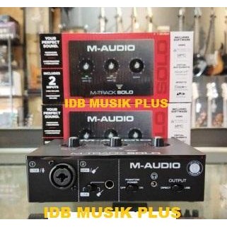 Soundcard Recording M Audio M Track Solo Original M Audio