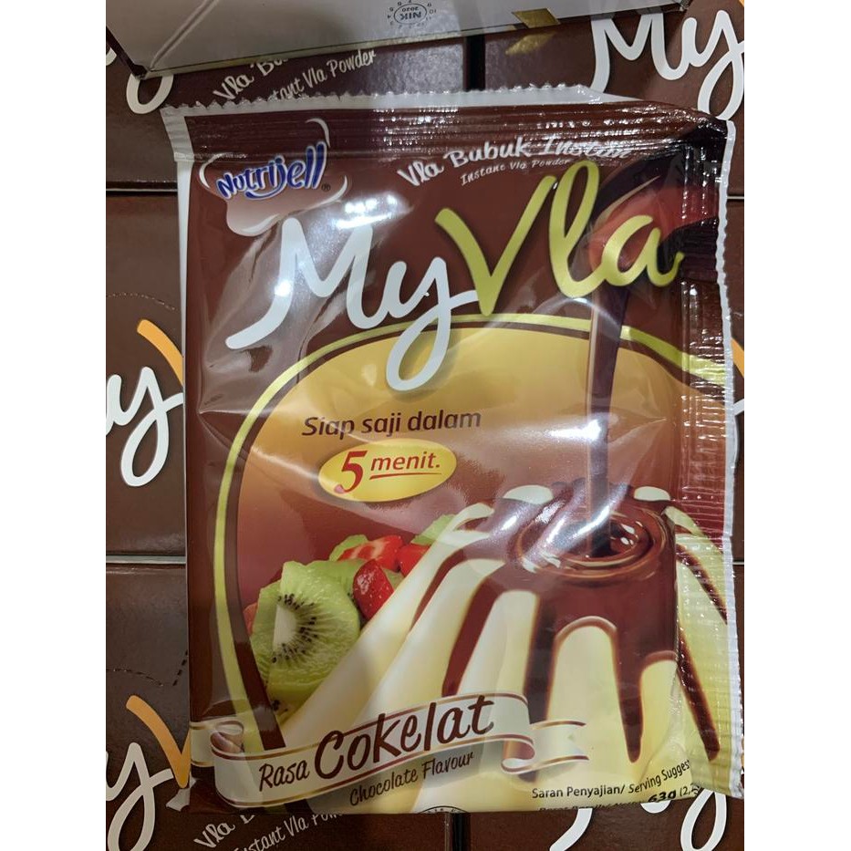 

PROMO! Nutrijell MyVla rasa Coklat Eceran 63 gr