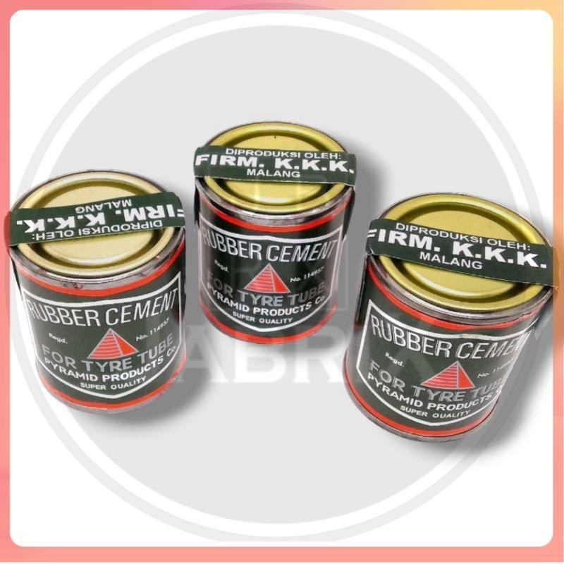 《 JABRIX 》 Lem Tiptop Ban Dalam Pyramid Lem Karet Tambal Ban - MURAH
