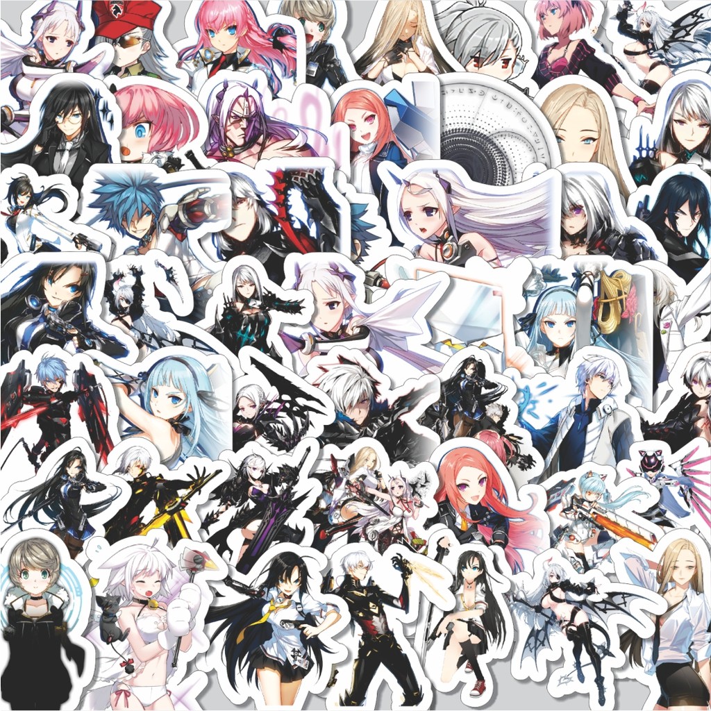 

Stiker Cutting Pack Stiker Game Series Closers Karakter Mix 1 Isi 100Pcs Series Aesthetic Lucu Keren Untuk Koper Bahan Vynil