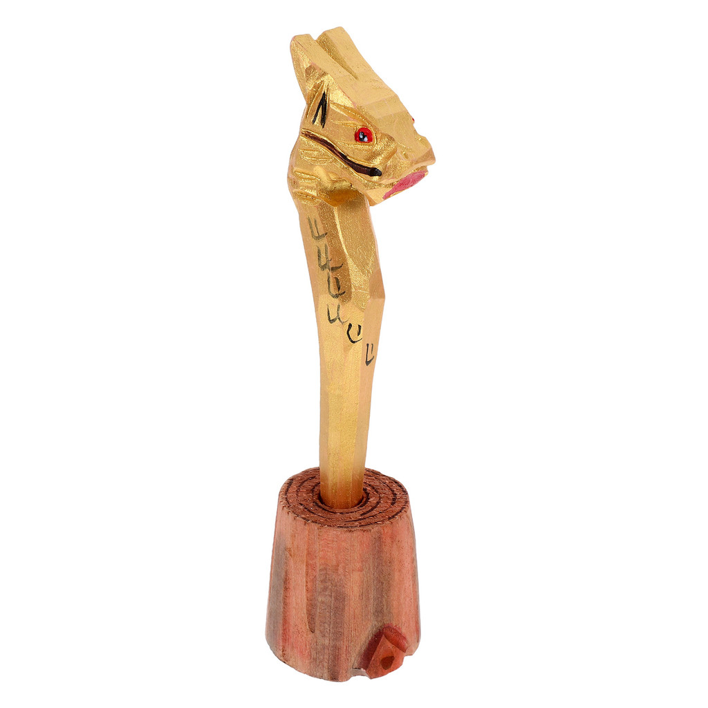 

Wooden Animal Pen Hand Carved Cute Dragon Shape Writing Pen Novelty Stationery For Kids Fun Classroom Prizes Office Supply