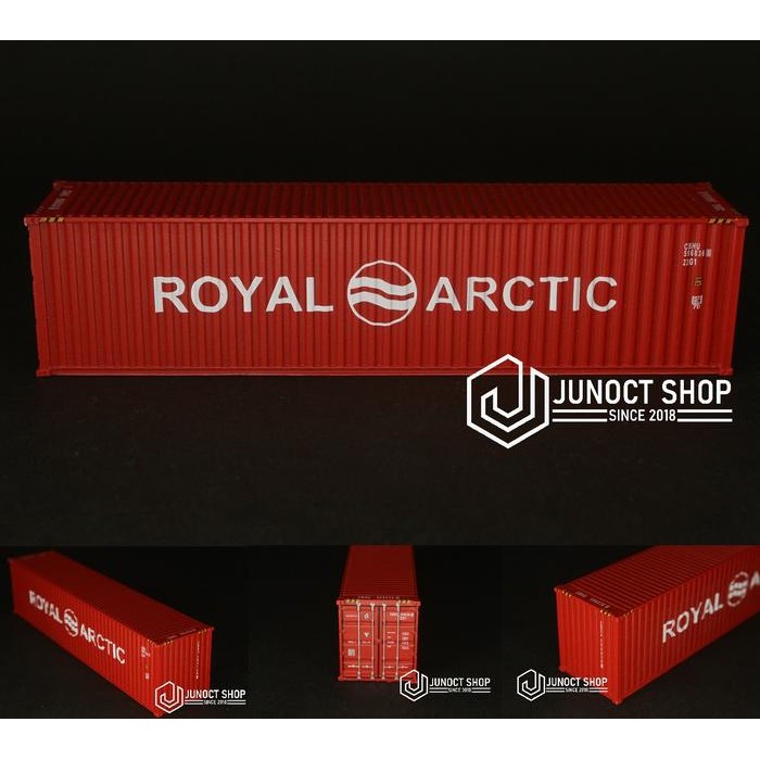 GERBONG KONTAINER K-LINE SKALA HO 1:87 1/87 40 KAKI : MINIATUR / MAKET - K LINE