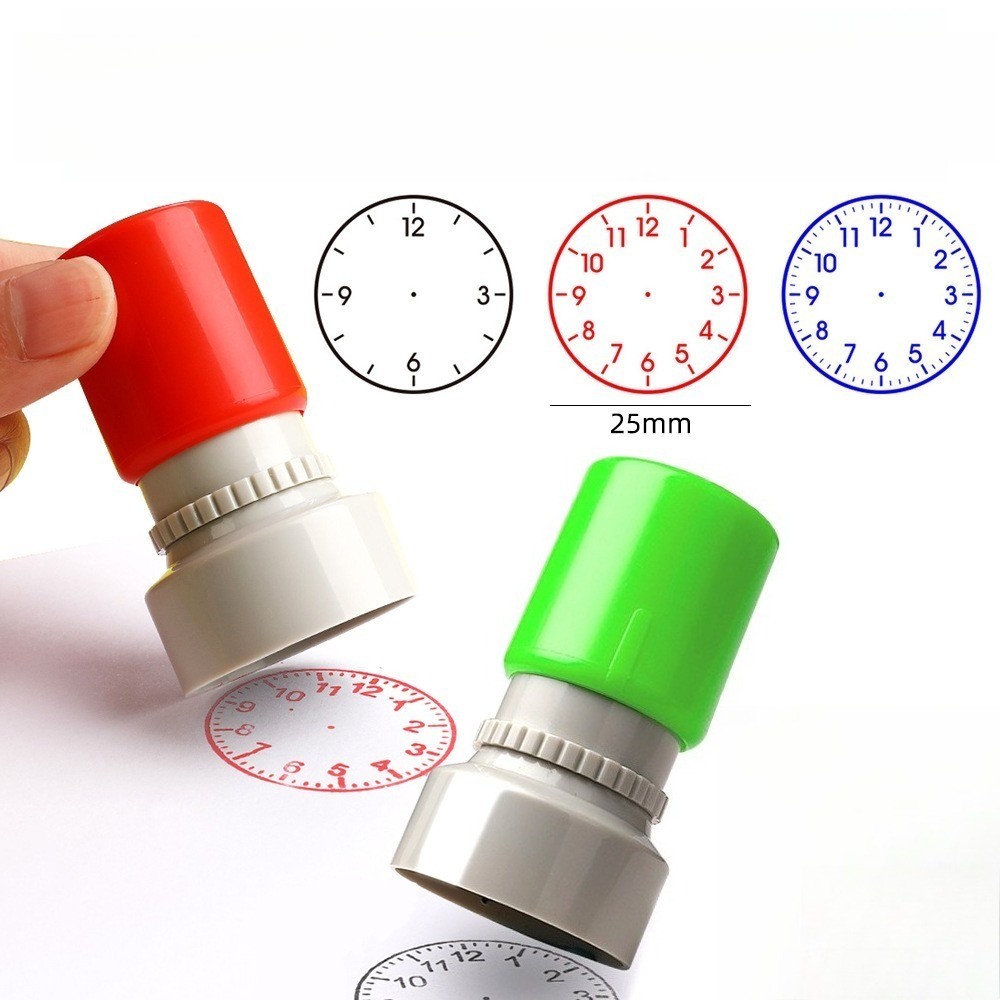 

Clock Stamp Large Time Stamp Teaching Supplies Office Supplies Teacher Award Stamp Homework Time Is Efficient