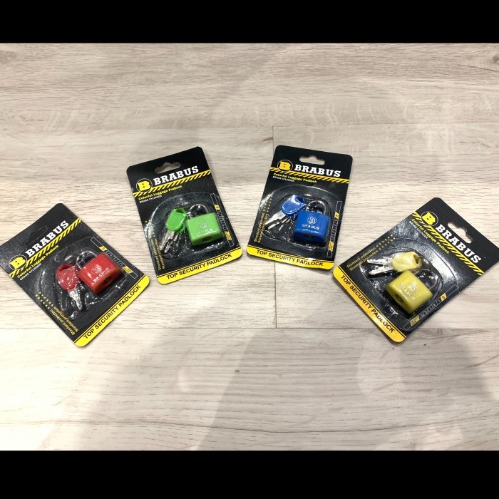 Gembok Koper Warna Warni BRABUS 20mm