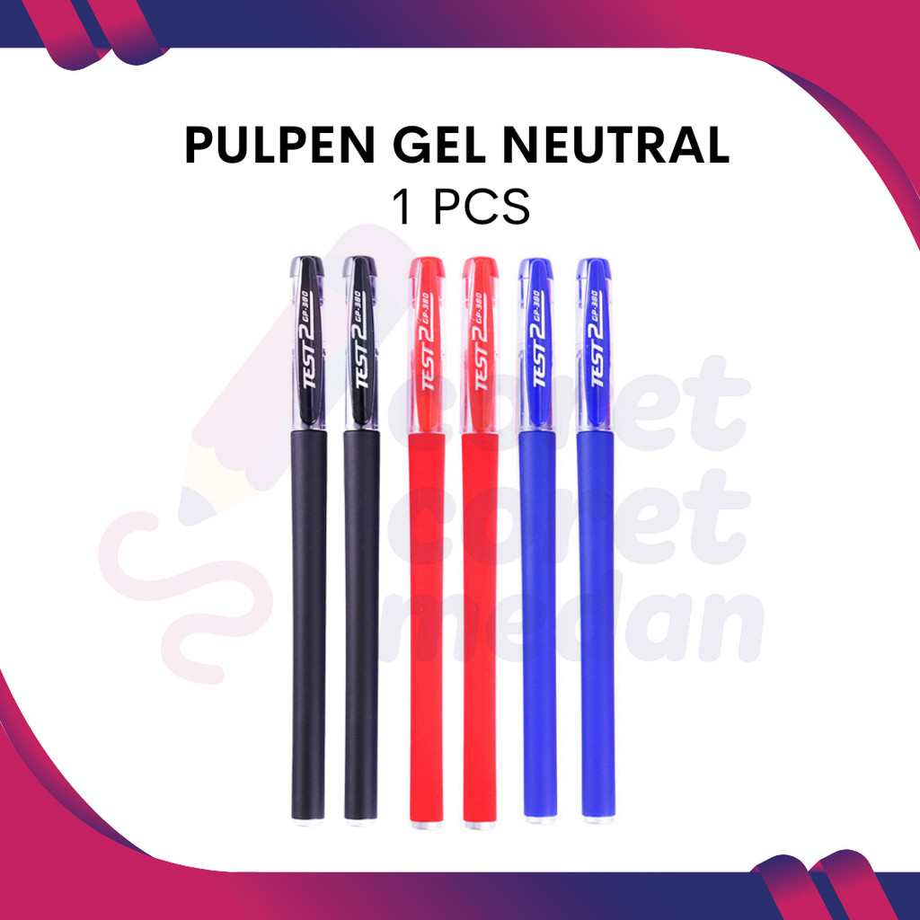 

PULPEN GEL | NEUTRAL 3 WARNA 0.5MM TERMURAH