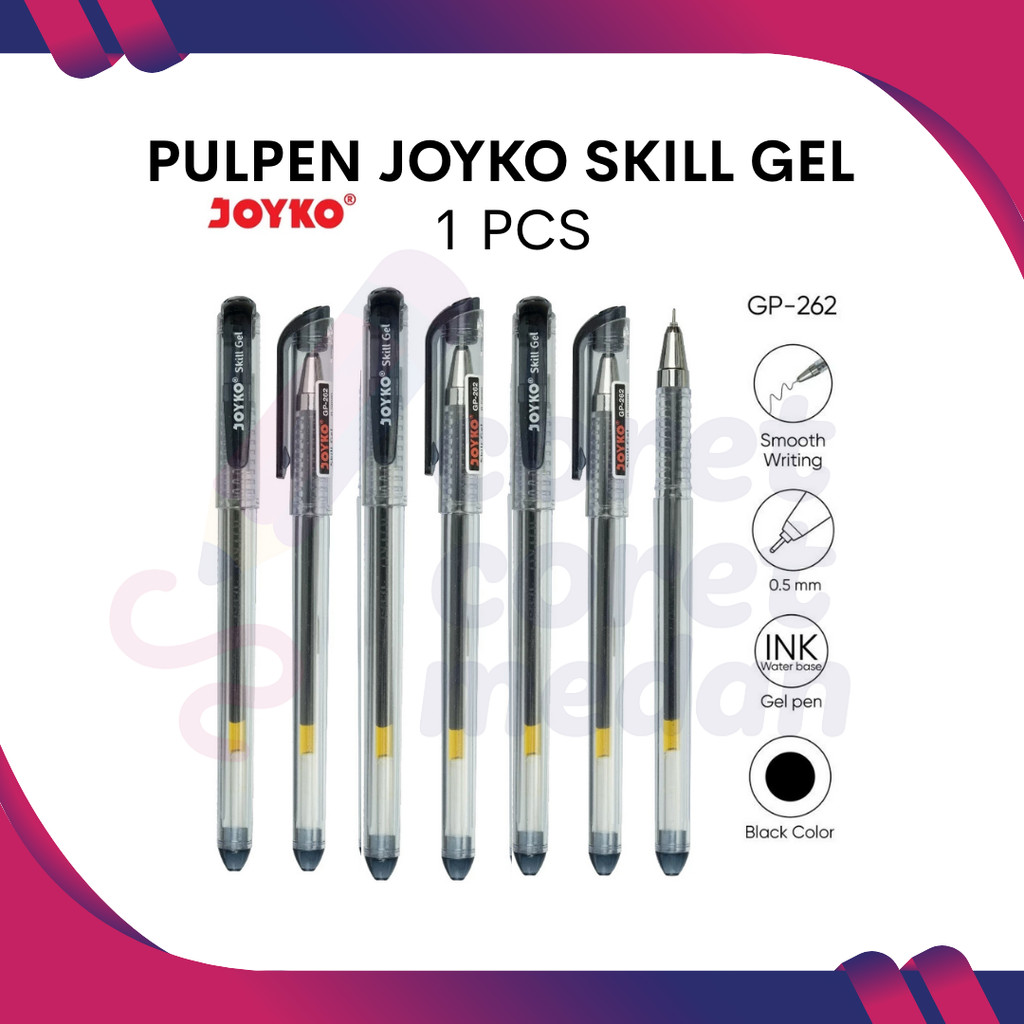 

PULPEN JOYKO GP-262 SKILL GEL PER SATUAN
