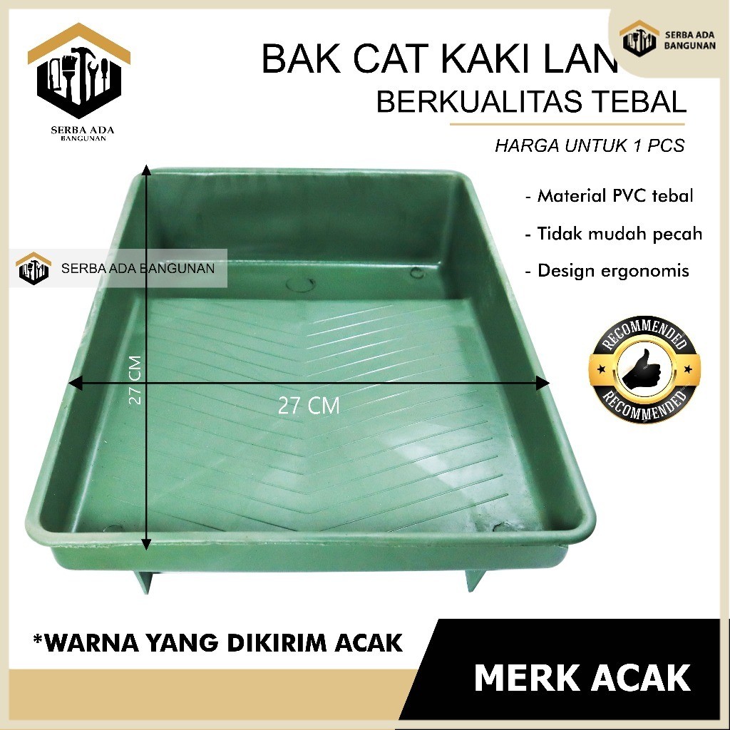 SAB BAK CAT ROLL ANTI PECAH BAK CAT BERKUALITAS BAGUS DAN TEBAL TIDAK MUDAH PECAH Bak Cat - Bak Kuas