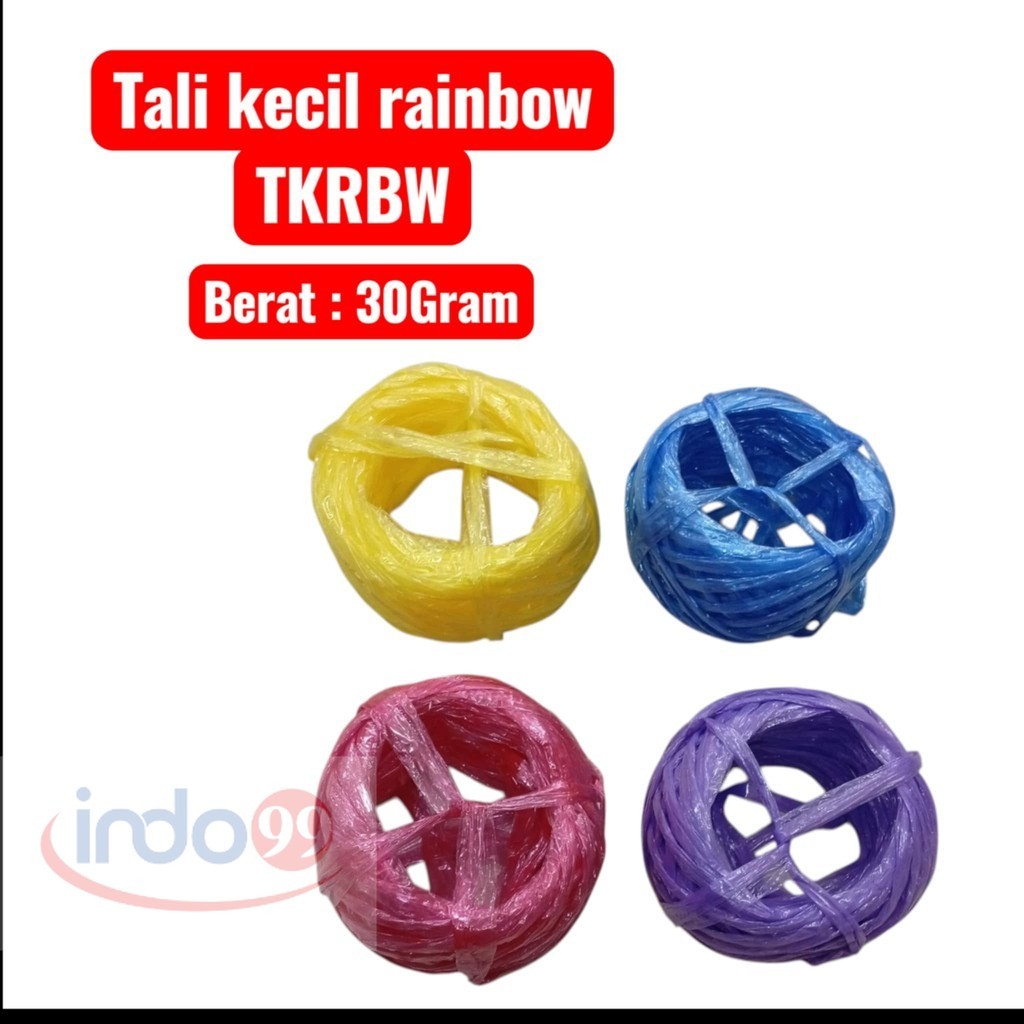 

Tali Rafia Rainbow Kecil TKRBW