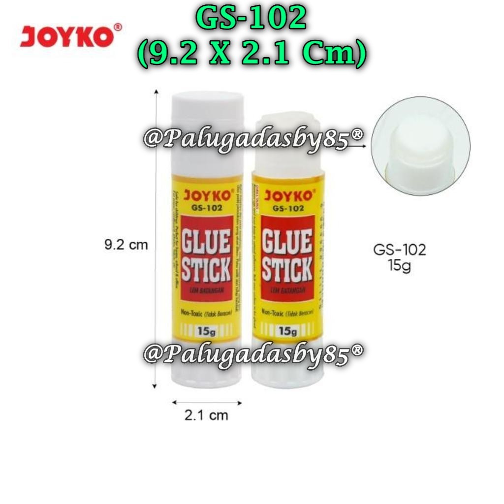 

(1 Pak Isi 24 Pcs) Glue Stick JOYKO GS-102 15 Gram / Lem Kertas Batang Joyko GS-102 (1 Pak/24)