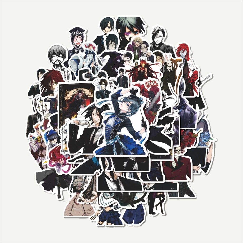 

Sticker Pack Stiker Anime Black Butler Char Mix 1| Sticker TUMBLR | Stiker LAPTOP KOPER HELM
