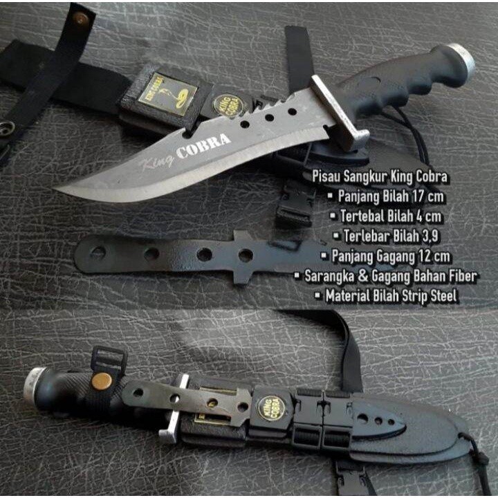 BAYAR DI TEMPAT PISAU HUNTING SUPER TAJAM ORIGINAL BAJA/ Pisau Rambo Baja Asli Original / Hunting Tn