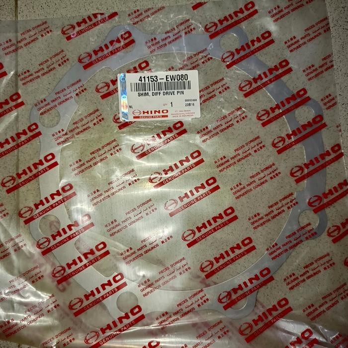 GASKET GARDAN TENGAH HINO LOHAN/500 41153-EW080 ASLI HINO GENUINE PART BEST