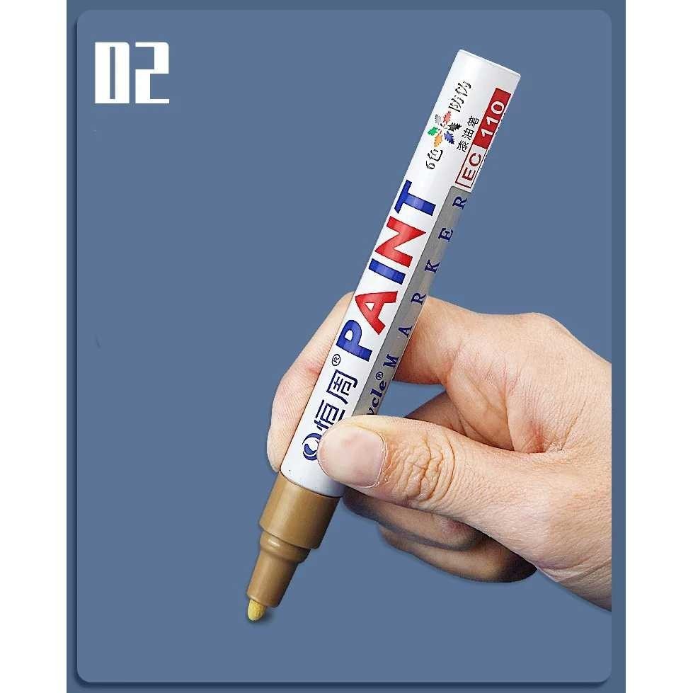 

JAYASTR Etercycle Spidol Ban Permanen Waterproof Quick Dry Oil Base Marker 2mm - EC110