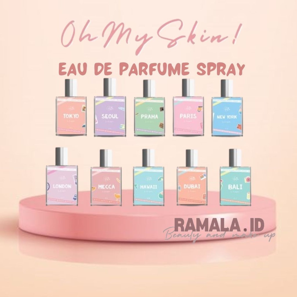 RAMALA-  OHMYSKIN EAU DE PARFUME SPRAY | Parfume OhMySkin | EDP OhMySkin Spray (30 ml)