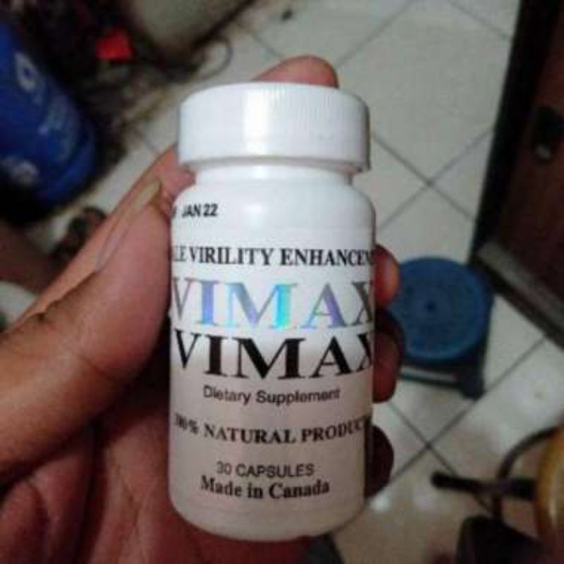 VIMAX ASLI ORIGINAL CANADA PEMBESAR ALAT VITAL PRIA PERMANEN VMAX KODE 
(Bisa COD) gratis ongkir