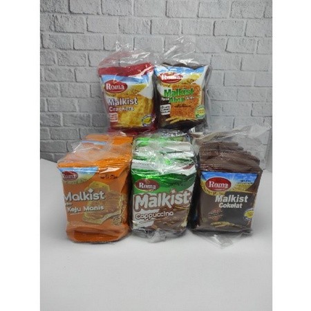 

Roma Malkist Renceng Malkist Abon/ Coklat /Keju Manis/ Kelapa 10pcs