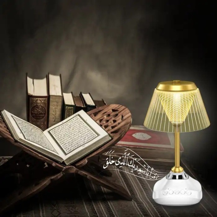 Speaker Remote Al-Quran Juz Surah Muslim Speaker Model Lampu Al Quran Lengkap 30 Juz