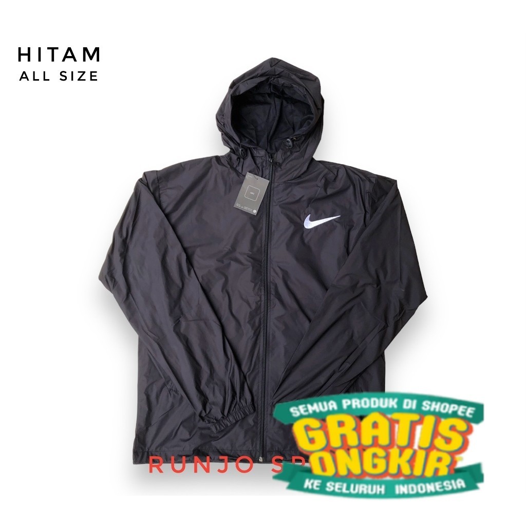 Jaket Olahraga Parasut Lari Pria Wanita Jaket Nike Parasut Running/ Pink Merah Ungu
