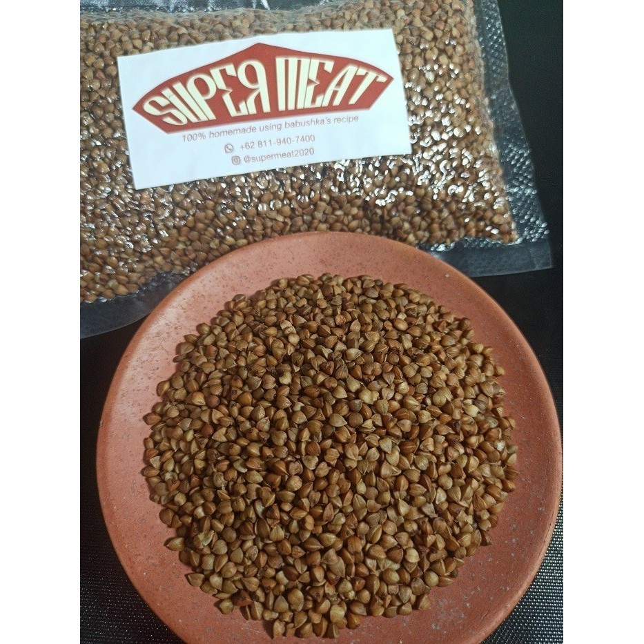 

HEMAT! Roasted Buckwheat/Gretchka (Russian) - 250 gram