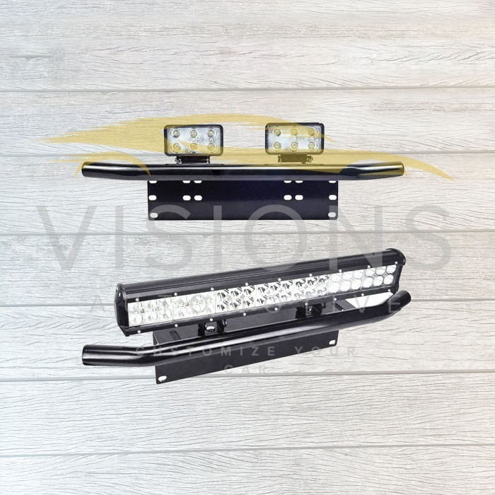 BREKET BRECKET LAMPU TEMBAK SOROT di Plat Nomor Mobil