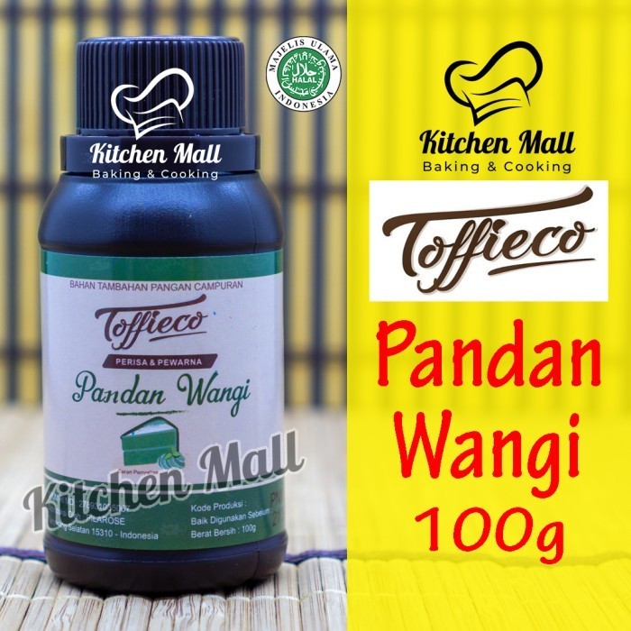 

HEMAT! Toffieco Pasta 100 gr Tofieco Moka Tofico Vanilla Pandan Zero Bakar - Pandan Wangi