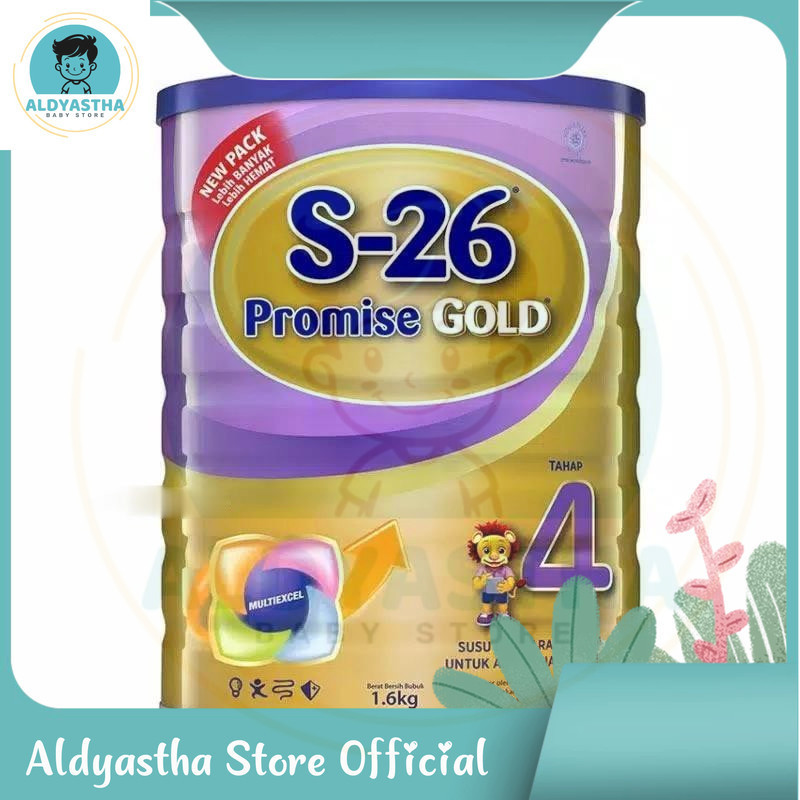 

S-26 Promise Gold Tahap 4 Usia 3-12 Tahun 1600gr/Yastore