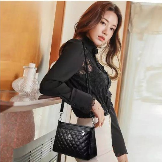 Tas selempang wanita ts  aliesha 86 al 2c4-301 sling bag kekinian keren