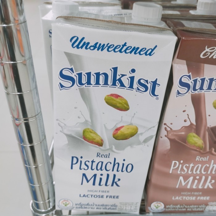 

Sunkist pistachio milk susu unsweetened lactose free 1ltr