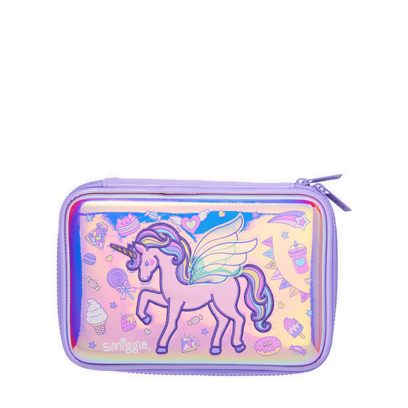 

Smiggle Fun Fair Hardtop Pencil Case - IGL455728LIL