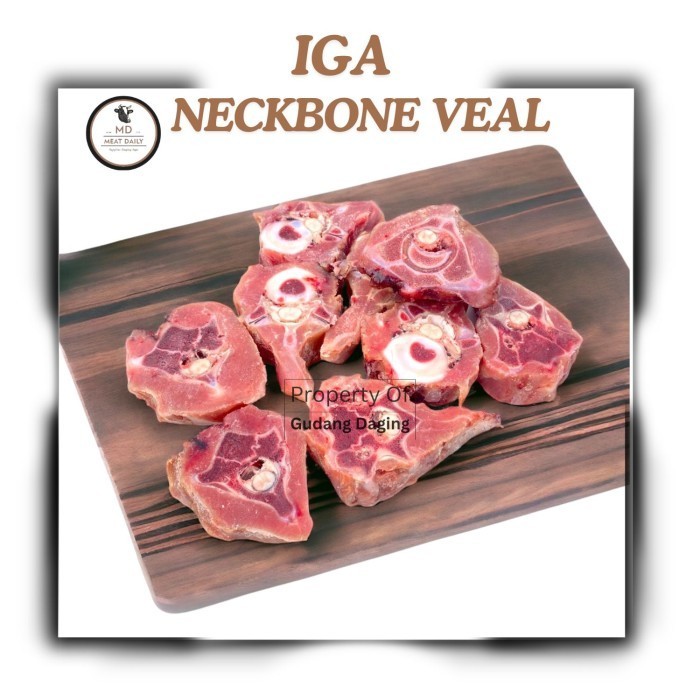 

Iga Neckbone Veal Sapi - Iga Leher Sapi Muda 1kg | Gudang Daging