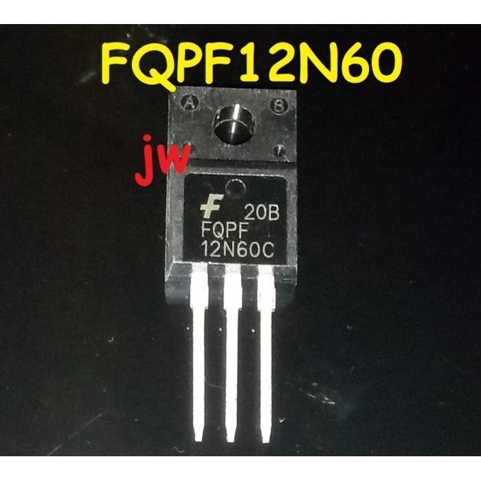 FQPF12N60C FQPF12N60 12N60 600V 12A N-Channel MOSFET