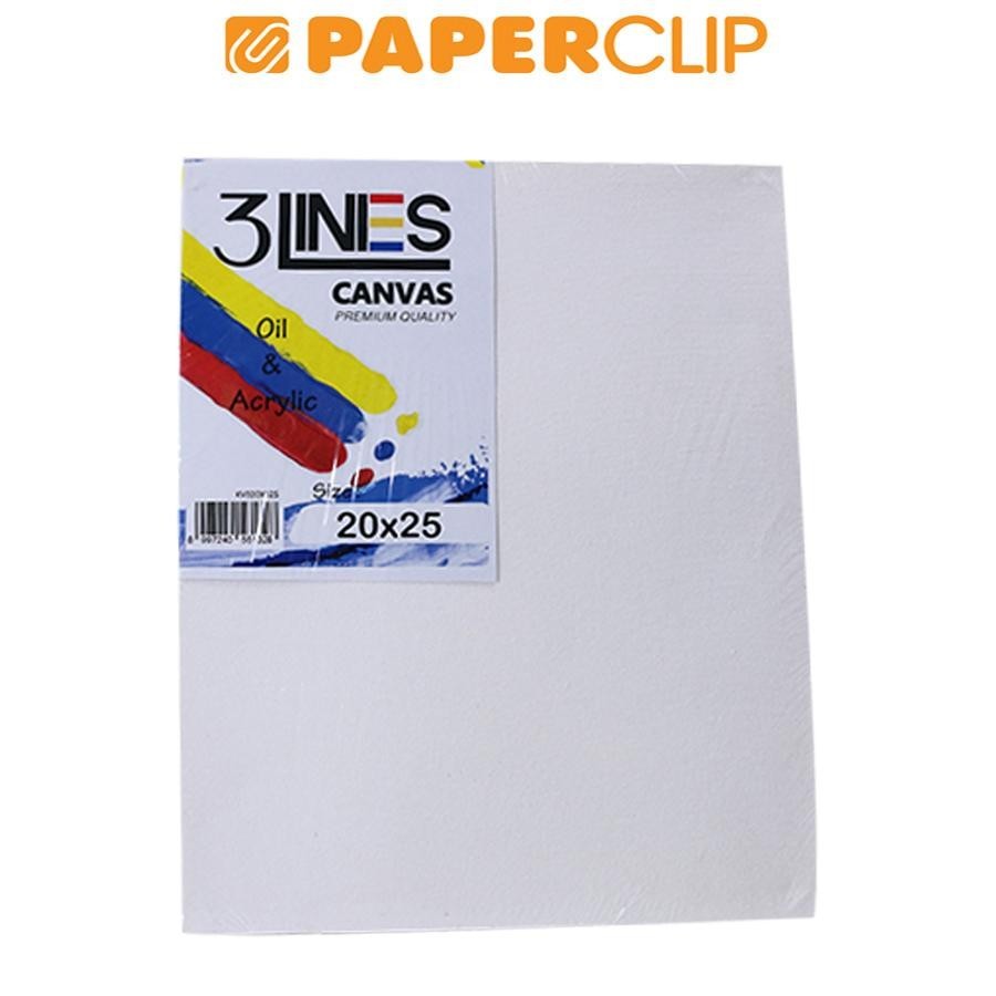 

CANVAS 3LINES 20X25 CM