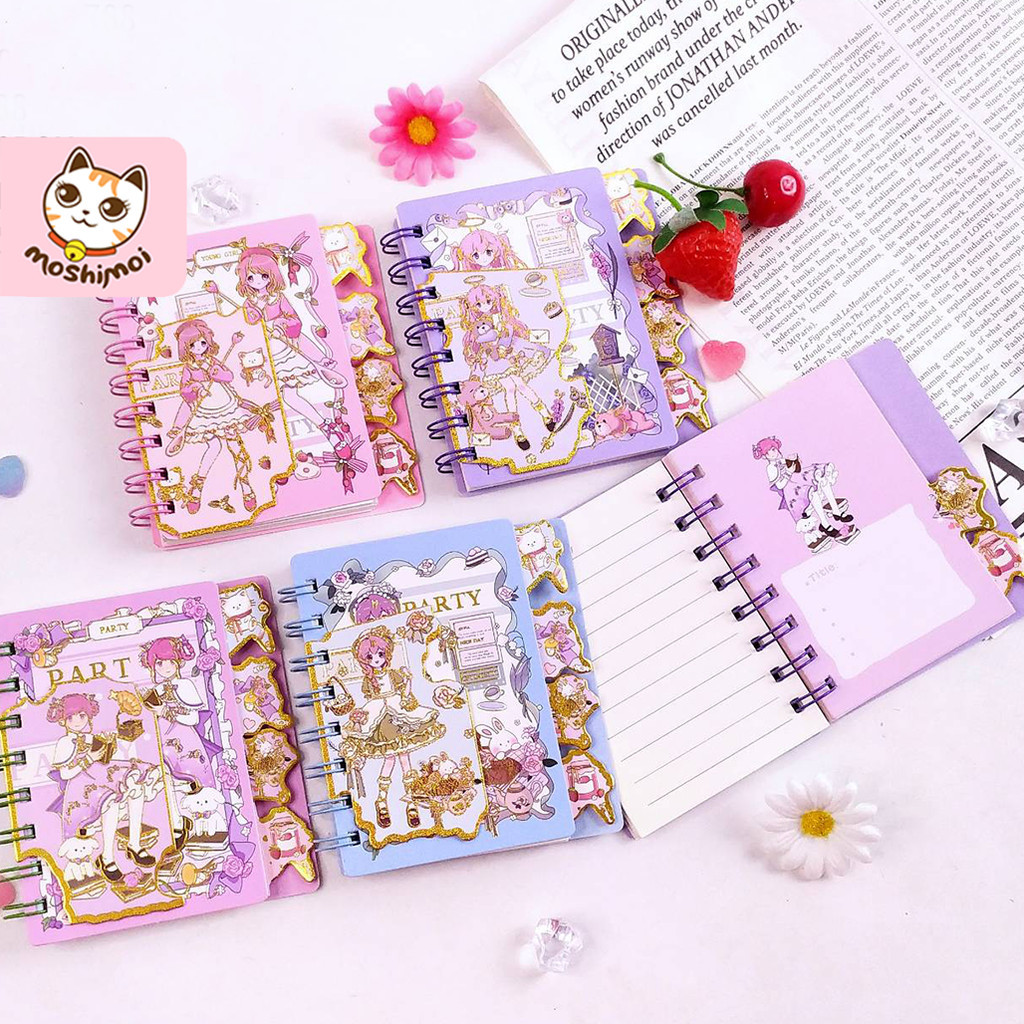 

Notebook/Notes/Memo/Buku Catatan Spiral Motif Lucu