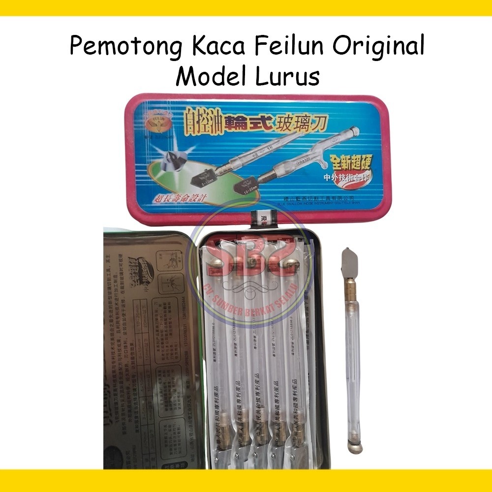 FEILUN FEI LUN Pemotong Kaca Feilun Original Asli Alat Pemotong Kaca Feilun Original Murah Glass Cut