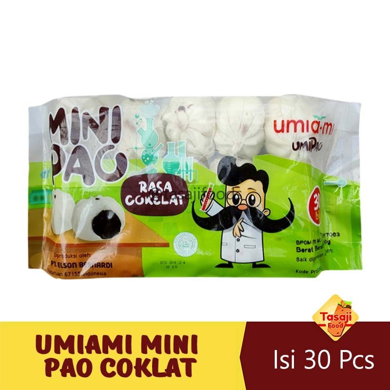 

Umiami Mini Pao Coklat 480gr isi 30 Pcs Bakpao Mini Frozen