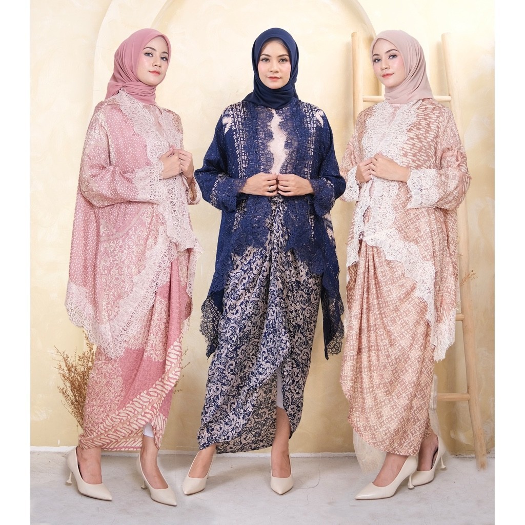 Yasmine Outer Batik Viscose Set (Outer & Rok lilit)
