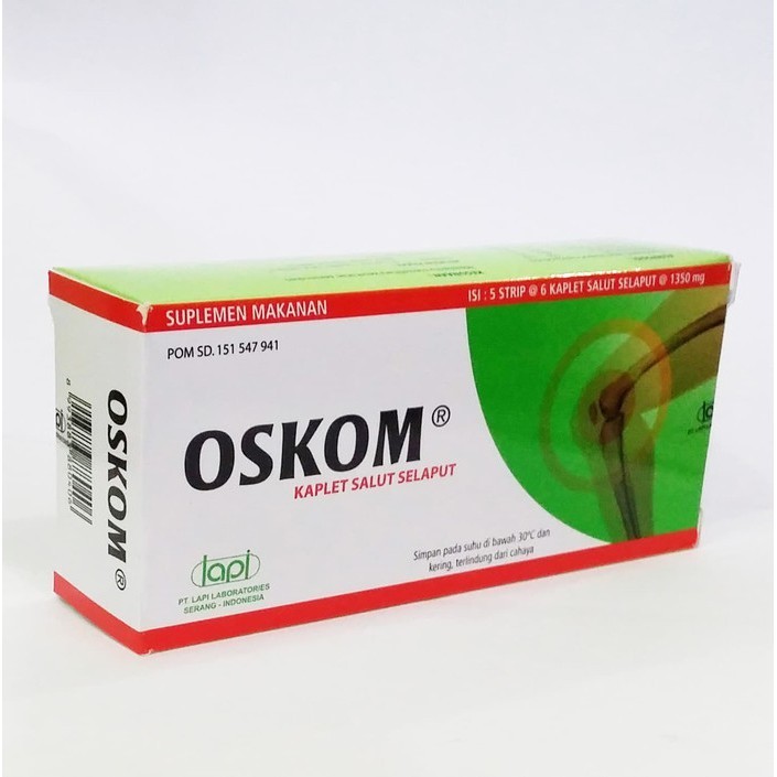 OSKOM KAPLET BOX ISI 30 suplemen kesehatan sendi