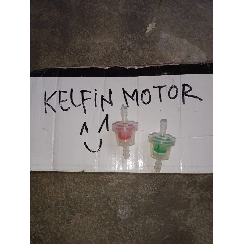 [ DELSER MOTOR ] TERLARIS SARINGAN BENSIN MINYAK FILTER SEPEDA MOTOR VARIASI BEAT FI RX KING KEIHIN 